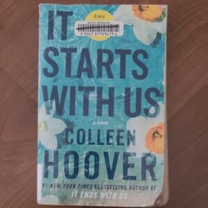 'It Starts With Us' Novel - Blue Cover